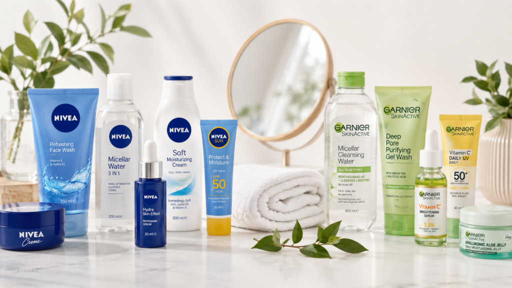 i'm a skincare beginner. is nivea a good starting brand compared to garnier?