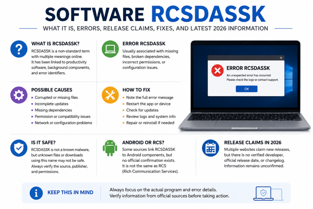 Software RCSDASSK