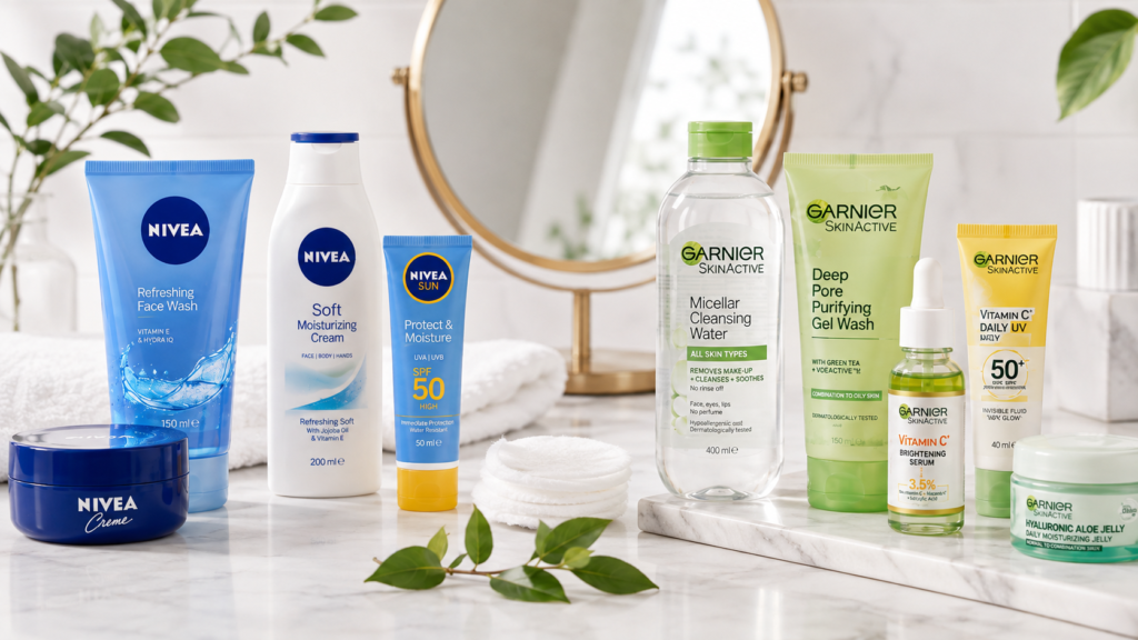 i'm a skincare beginner. is nivea a good starting brand compared to garnier?